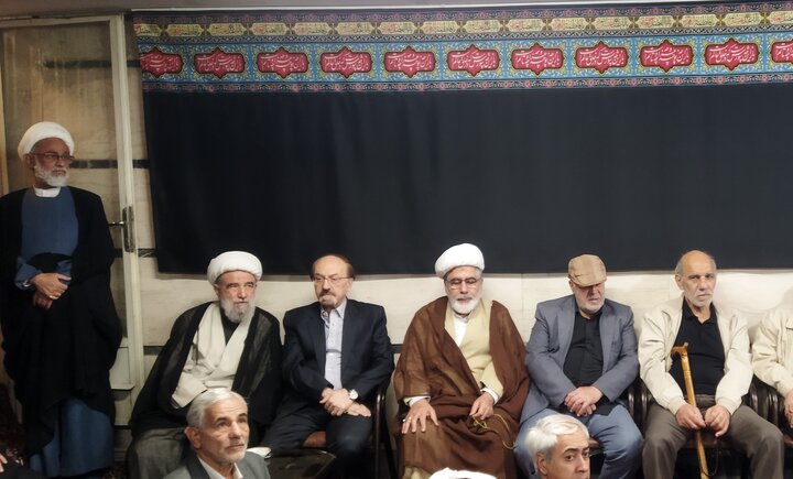 تصاویر/ مراسم سوگواری شهادت حضرت فاطمه(س) در حسینیه آیت الله جعفری اراکی(ره)