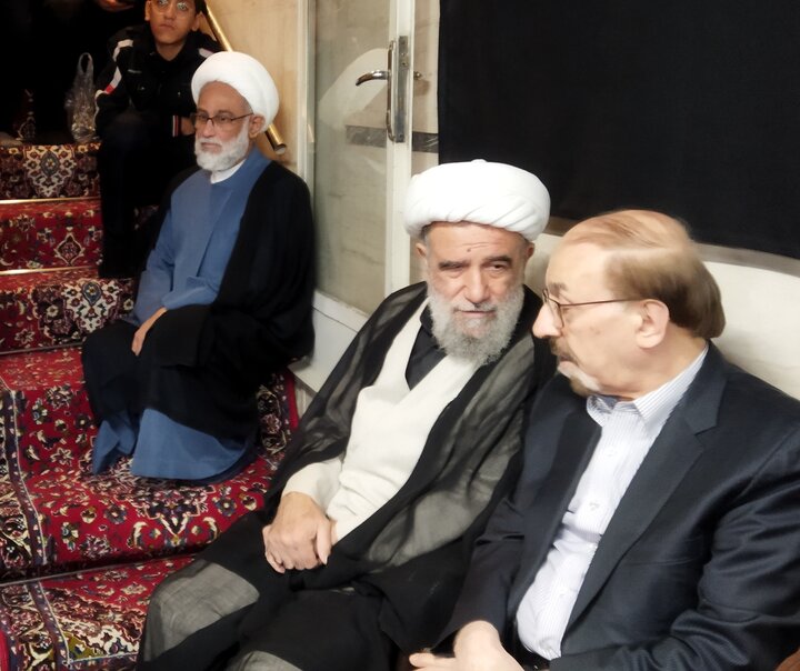 تصاویر/ مراسم سوگواری شهادت حضرت فاطمه(س) در حسینیه آیت الله جعفری اراکی(ره)