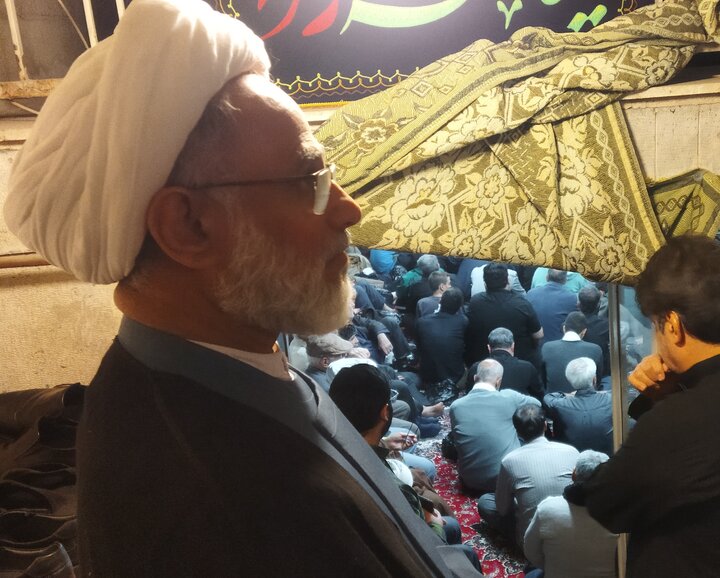 تصاویر/ مراسم سوگواری شهادت حضرت فاطمه(س) در حسینیه آیت الله جعفری اراکی(ره)