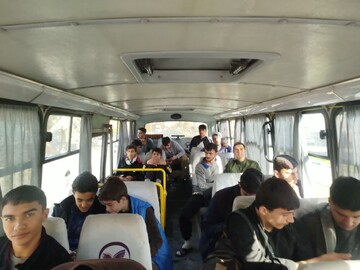 تصاویر/ اردوی یک روزه طلاب و اساتید مدرسه علمیه امام علی علیه السلام سلماس