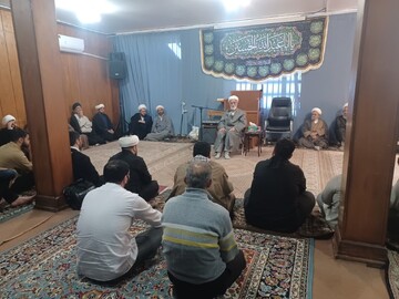 تصاویر/  جلسه اخلاق مدرسه علمیه آیت الله نمازی خوی