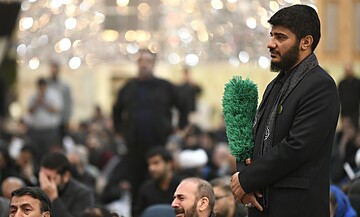 تصاویر/ مراسم سوگواری دهه اول فاطمیه در حرم حضرت عبدالعظیم حسنی(ع)