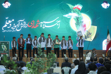 تصاویر/ دومین اجلاسیه شهدای دانش‌آموز و معلم خراسان جنوبی