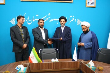 تصاویر/ معارفه مسئول جدید اتحادیه انجمن‌های اسلامی دانش‌آموزان شهرستان اردکان