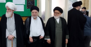 تصاویر/ مراسم اربعین درگذشت همسر مکرمه آیت الله العظمی سیستانی در تهران