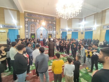 تصاویر/ مراسم عزاداری ایام فاطمیه در شهرستان لیلان