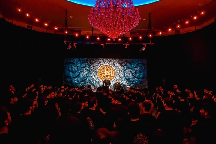 تصاویر/ سومین شب از مراسم سوگواری ایام فاطمیه در هیئت حسین جان ارومیه