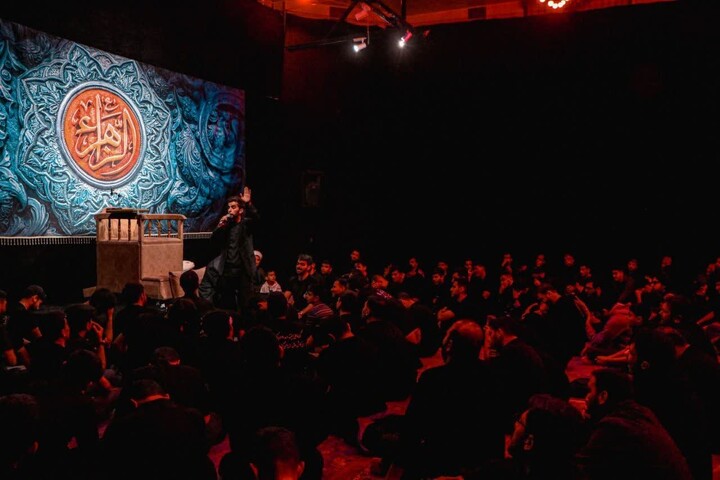 تصاویر/ سومین شب از مراسم سوگواری ایام فاطمیه در هیئت حسین جان ارومیه