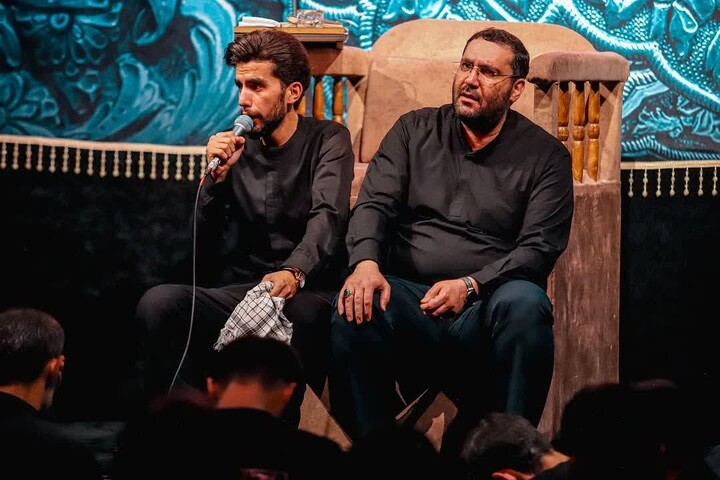 تصاویر/ سومین شب از مراسم سوگواری ایام فاطمیه در هیئت حسین جان ارومیه