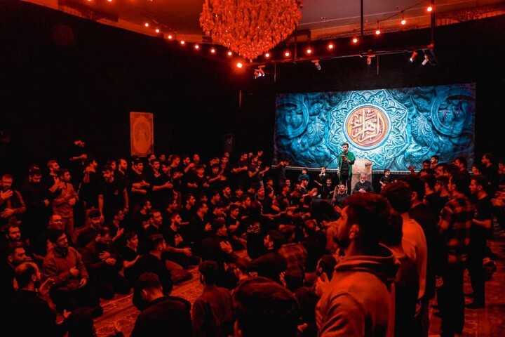 تصاویر/ سومین شب از مراسم سوگواری ایام فاطمیه در هیئت حسین جان ارومیه