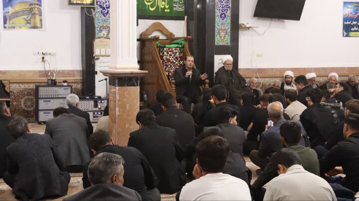 تصاویر/ سومین شب از سوگواری ایام فاطمیه در شاهین دژ