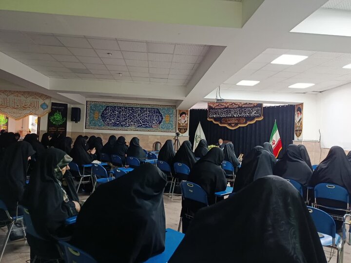 تصاویر/ مراسم عزاداری ایام فاطمیه در مدرسه علمیه الزهرا (س) ارومیه