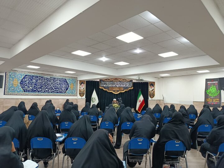 تصاویر/ مراسم عزاداری ایام فاطمیه در مدرسه علمیه الزهرا (س) ارومیه