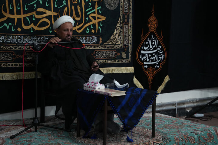 تصاویر/ عزاداری دهه اول فاطمیه در مدرسه علمیه امام صادق (ع) نقده