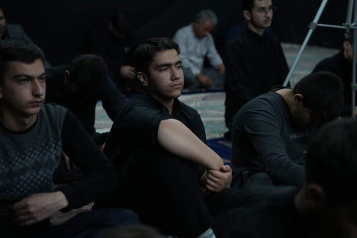 تصاویر/ عزاداری دهه اول فاطمیه در مدرسه علمیه امام صادق (ع) نقده