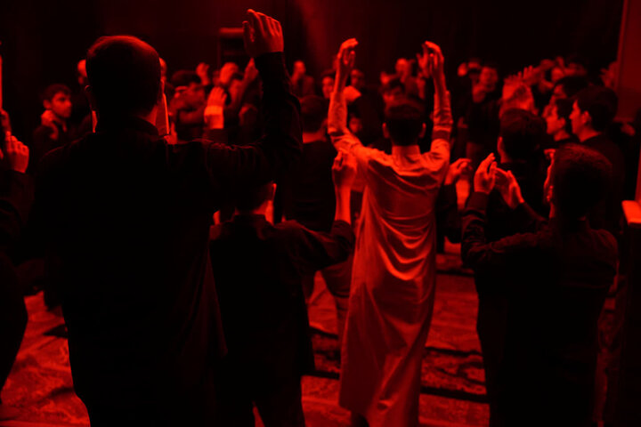 تصاویر/ عزاداری دهه اول فاطمیه در مدرسه علمیه امام صادق (ع) نقده