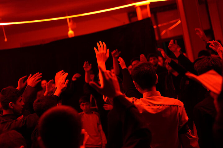 تصاویر/ عزاداری دهه اول فاطمیه در مدرسه علمیه امام صادق (ع) نقده