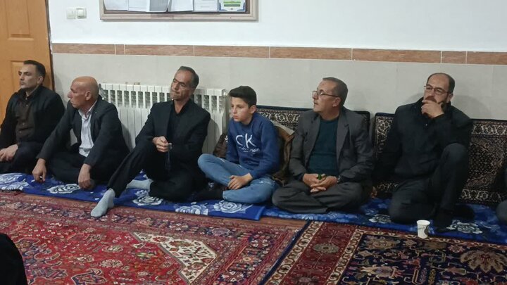 تصاویر/ مراسم عزاداری ایام فاطمیه در مدرسه علمیه امام خمینی (ره) خوی