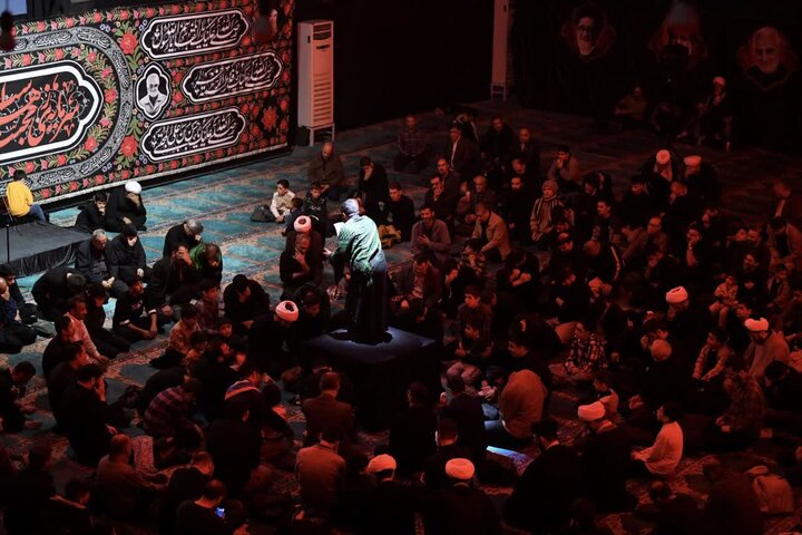 تصاویر/ عزاداری دهه اول فاطمیه در مصلای امام خمینی (ره) ارومیه