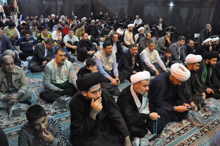 تصاویر/ مراسم یادواره شهدای طلاب و روحانی میاندوآب