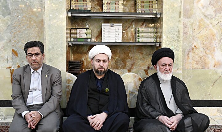 تصاویر/ مراسم سوگواری دهه اول فاطمیه در حرم حضرت عبدالعظیم حسنی(ع)