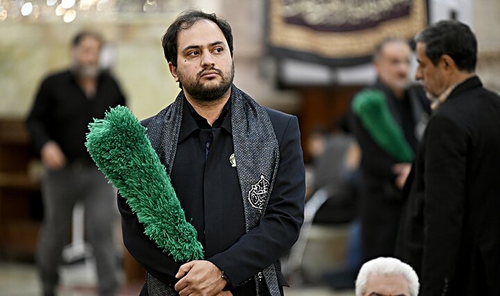 تصاویر/ مراسم سوگواری دهه اول فاطمیه در حرم حضرت عبدالعظیم حسنی(ع)