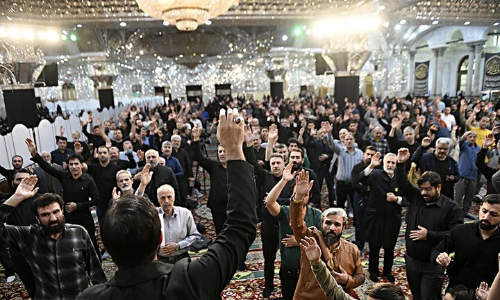 تصاویر/ مراسم سوگواری دهه اول فاطمیه در حرم حضرت عبدالعظیم حسنی(ع)