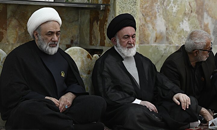 تصاویر/ مراسم سوگواری دهه اول فاطمیه در حرم حضرت عبدالعظیم حسنی(ع)