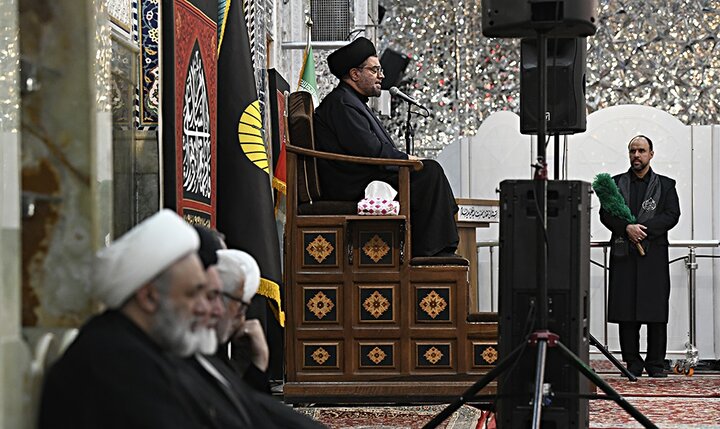 تصاویر/ مراسم سوگواری دهه اول فاطمیه در حرم حضرت عبدالعظیم حسنی(ع)