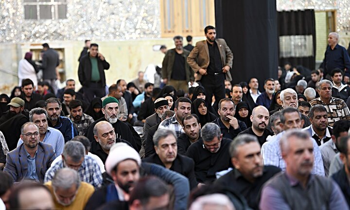 تصاویر/ مراسم سوگواری دهه اول فاطمیه در حرم حضرت عبدالعظیم حسنی(ع)