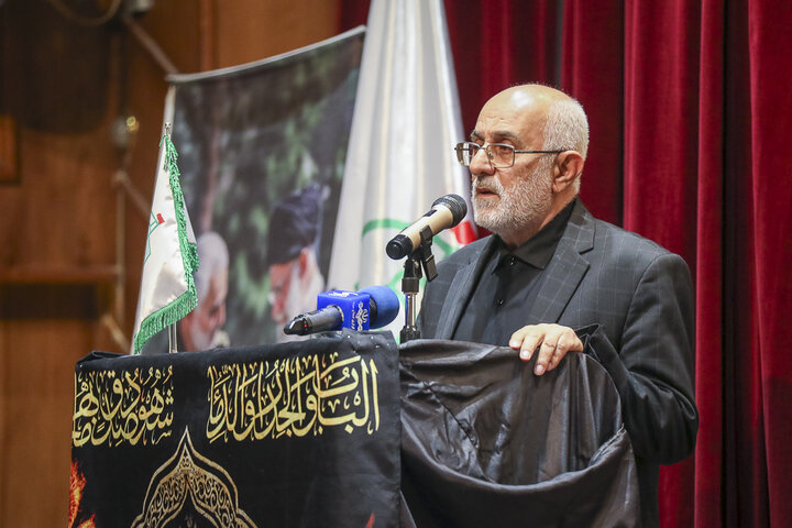 تصاویر /  همایش بانوان ایرانی طلایه‌داران ساخت صحن حضرت زینب (س) در کربلا با حضور امام جمعه قزوین