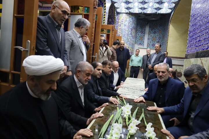 حوزه/ ورود وزیر آموزش و پرورش به یزد و دیدار با آیت الله ناصری