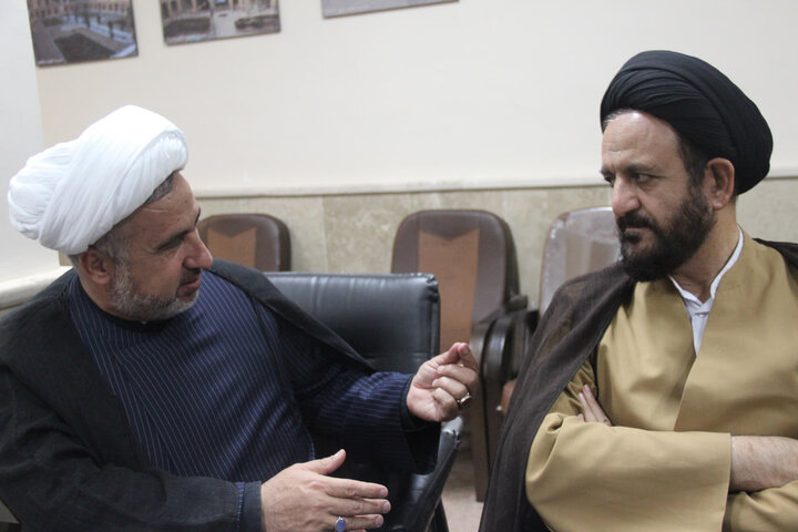 تصاویر / دیدار نماینده ولی فقیه در سازمان حج وزیارت با امام جمعه و مدیر حوزه علمیه استان قزوین