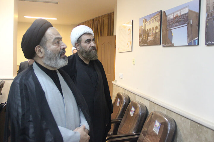 تصاویر / دیدار نماینده ولی فقیه در سازمان حج وزیارت با امام جمعه و مدیر حوزه علمیه استان قزوین