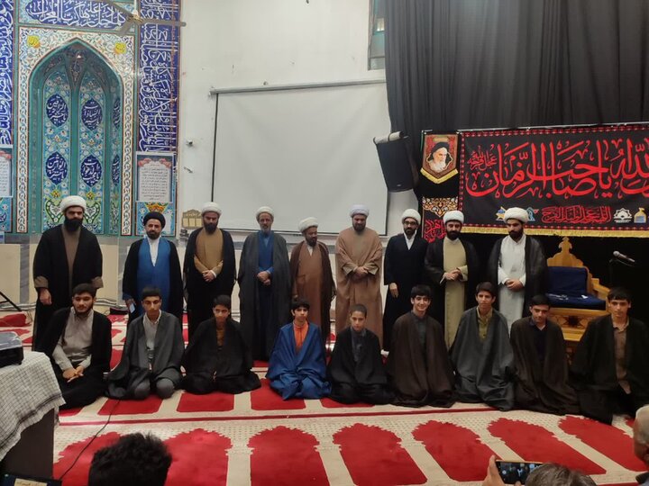 تصاویر/آئین عباگذاری طلاب جدید الورود مدرسه علمیه نورآباد