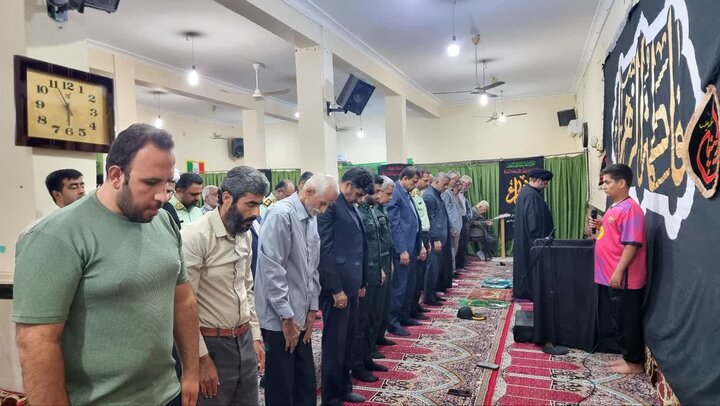 تصاویر/  عزاداری فاطمیه در گناوه