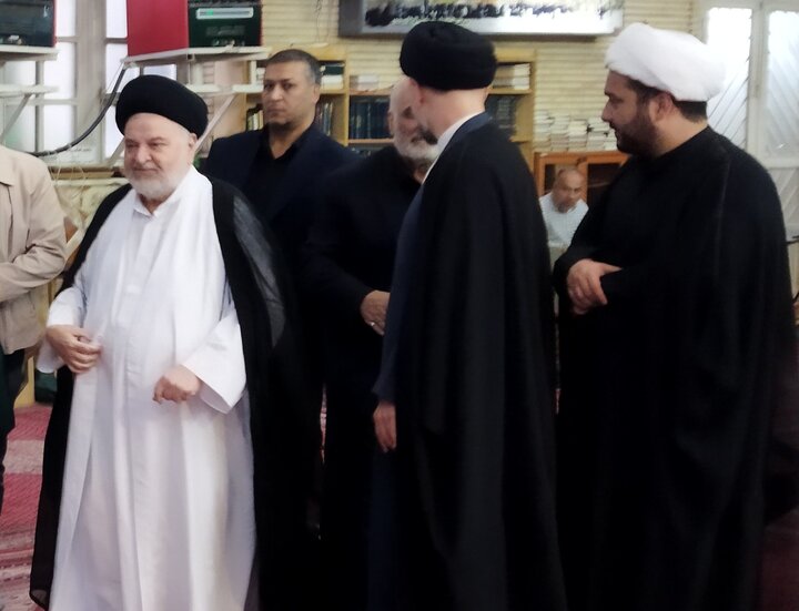 تصاویر/ مراسم اربعین درگذشت همسر مکرمه آیت الله العظمی سیستانی در تهران