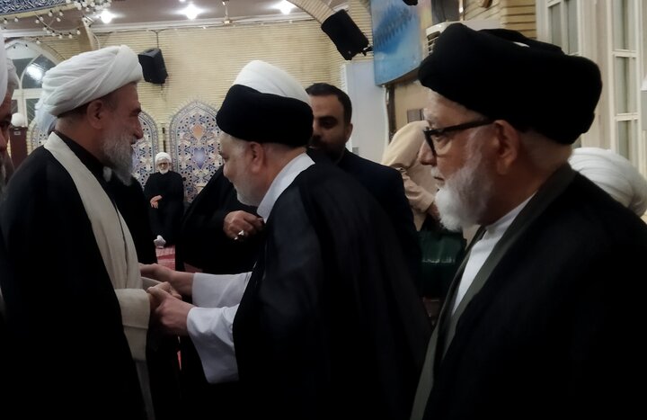 تصاویر/ مراسم اربعین درگذشت همسر مکرمه آیت الله العظمی سیستانی در تهران