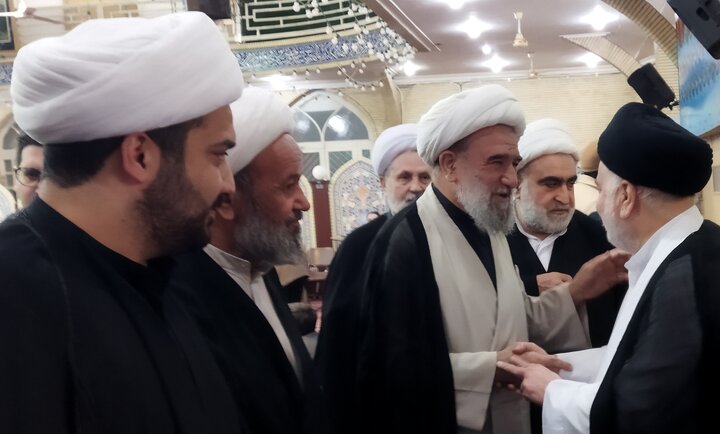 تصاویر/ مراسم اربعین درگذشت همسر مکرمه آیت الله العظمی سیستانی در تهران