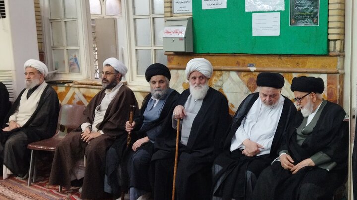 تصاویر/ مراسم اربعین درگذشت همسر مکرمه آیت الله العظمی سیستانی در تهران