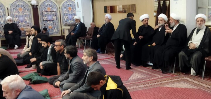 تصاویر/ مراسم اربعین درگذشت همسر مکرمه آیت الله العظمی سیستانی در تهران