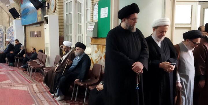 تصاویر/ مراسم اربعین درگذشت همسر مکرمه آیت الله العظمی سیستانی در تهران