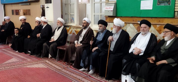 تصاویر/ مراسم اربعین درگذشت همسر مکرمه آیت الله العظمی سیستانی در تهران