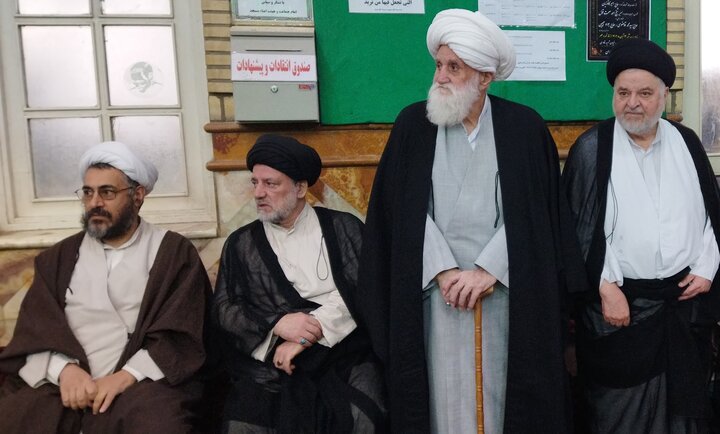 تصاویر/ مراسم اربعین درگذشت همسر مکرمه آیت الله العظمی سیستانی در تهران