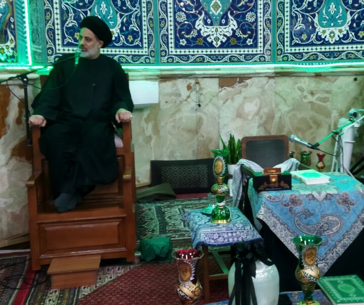 تصاویر/ مراسم اربعین درگذشت همسر مکرمه آیت الله العظمی سیستانی در تهران