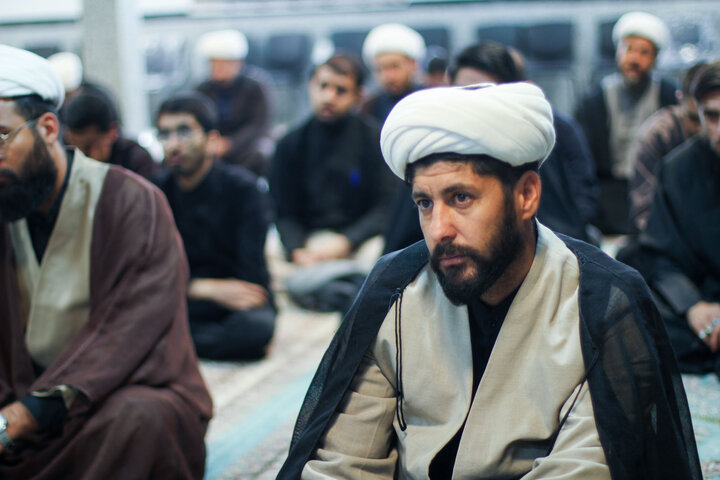 تصاویر| درس اخلاق حوزه علمیه سفیران هدایت بیرجند