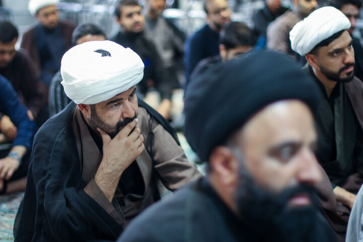 تصاویر| درس اخلاق حوزه علمیه سفیران هدایت بیرجند