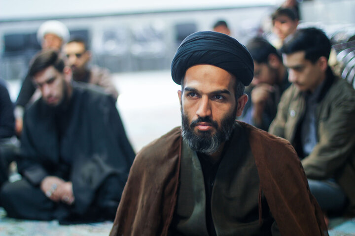 تصاویر| درس اخلاق حوزه علمیه سفیران هدایت بیرجند