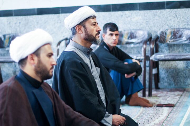 تصاویر| درس اخلاق حوزه علمیه سفیران هدایت بیرجند