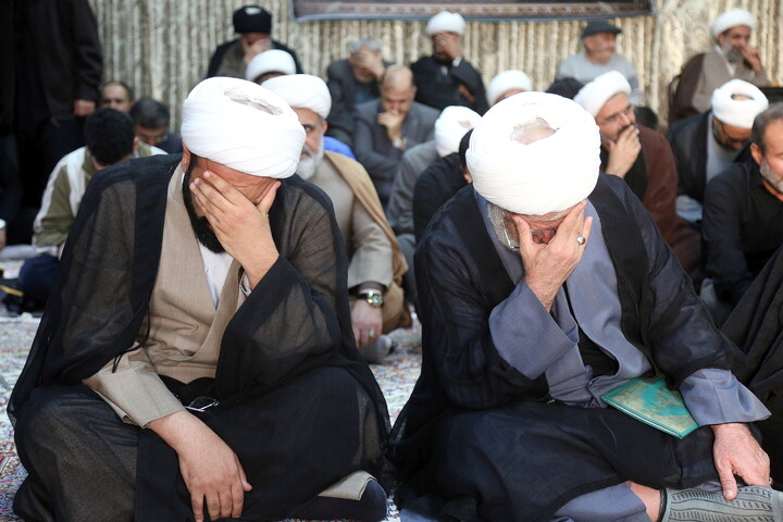 تصاویر/ مراسم ختم حاج وحید مقیمی حاجی